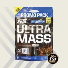 Ganador de peso Ultra Mass ENA Sport® - 3 kg Doypack - Chocolate